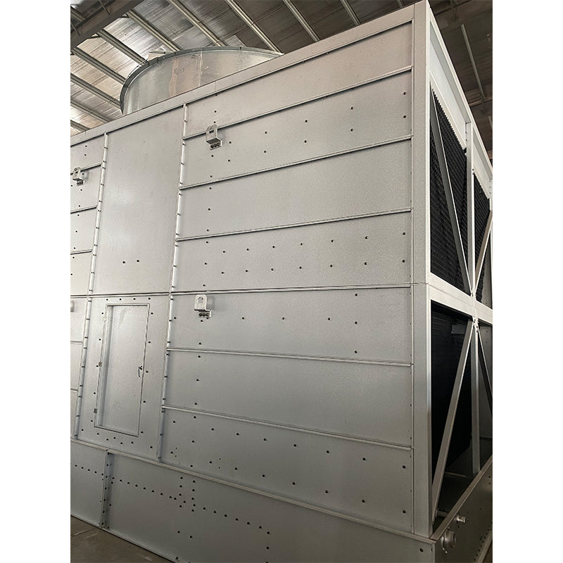 Cross flow open cooling tower