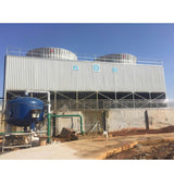 Steel structure counter current industrial cooling tower