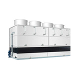 Dry wet combined closed cooling tower