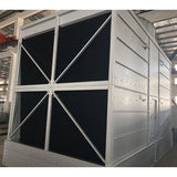 Cross flow open cooling tower