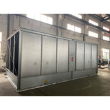 Composite flow closed cooling tower