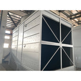 Cross flow open cooling tower