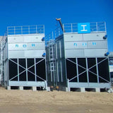 Dry wet combined closed cooling tower